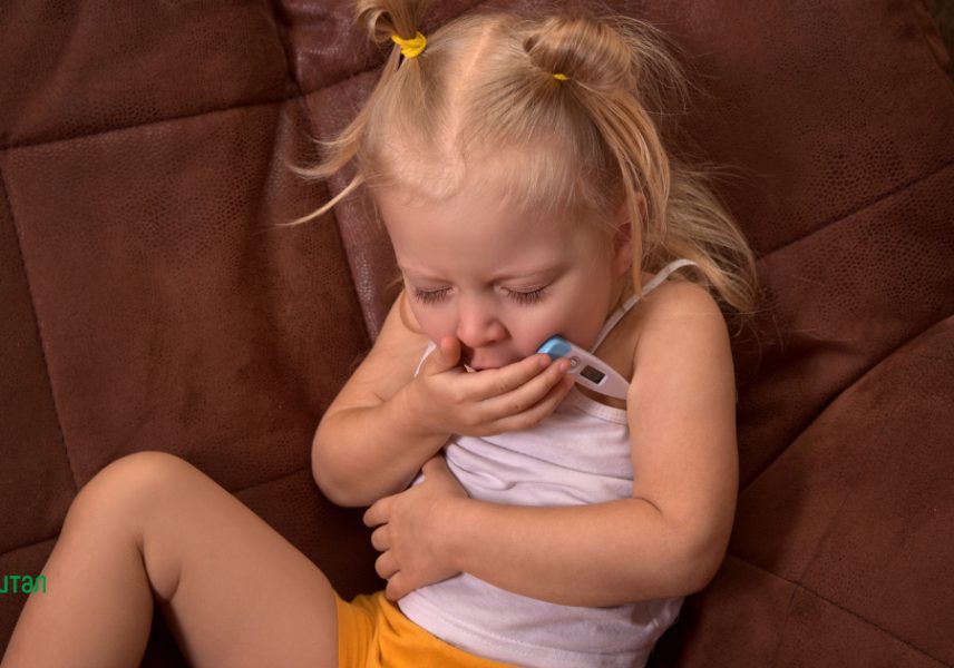 суха кашлица и хрема при деца