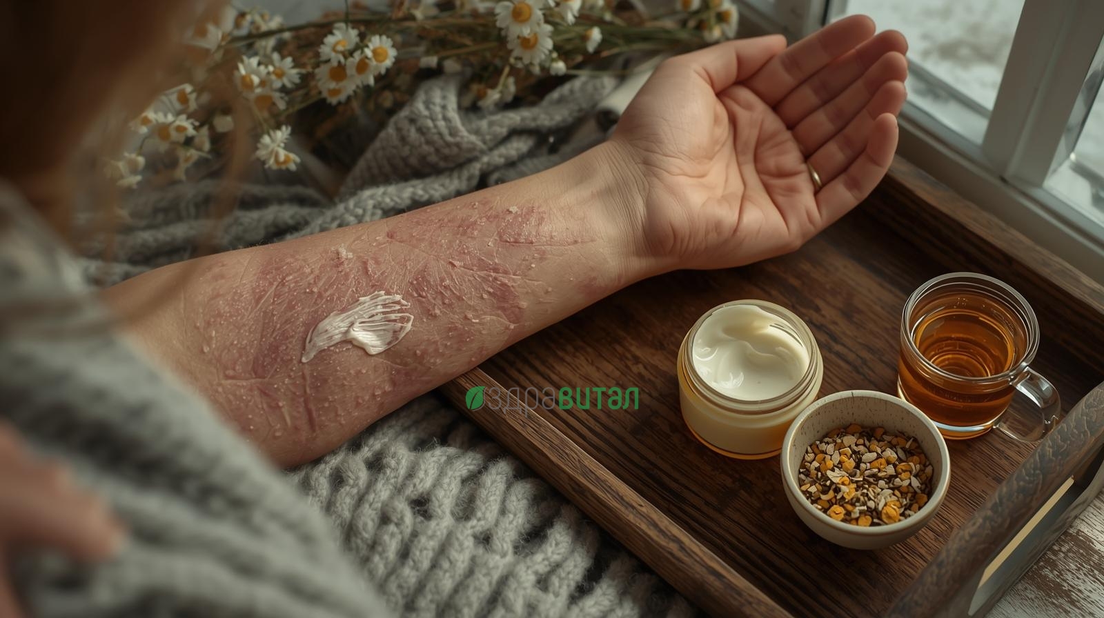 Студ, сух въздух и чувствителна кожа: зимни правила при екзема и псориазис