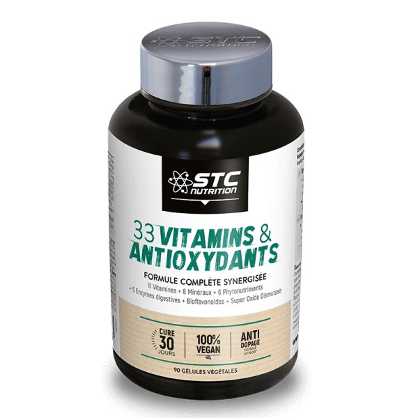 33 VITAMINS & ANTIOXYDANTS При Стрес от Физически Усилия