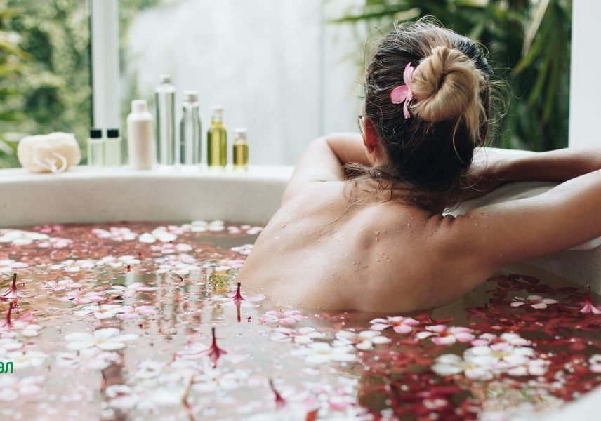 Подуването на корема - вана