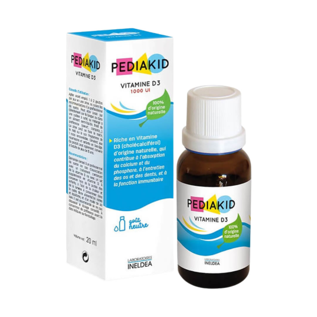 PEDIAKID Витамин D3 1000 UI на Kапки – 20 ml