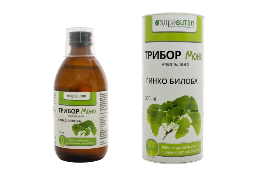 Здравитал Трибор Моно Гинко Билоба 100% Гинко Билоба