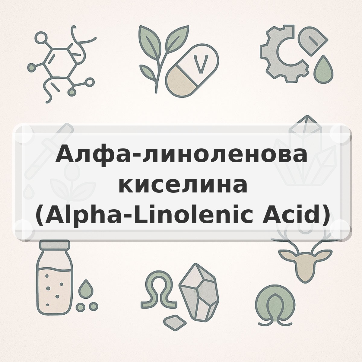Алфа-линоленова киселина (Alpha-Linolenic Acid)