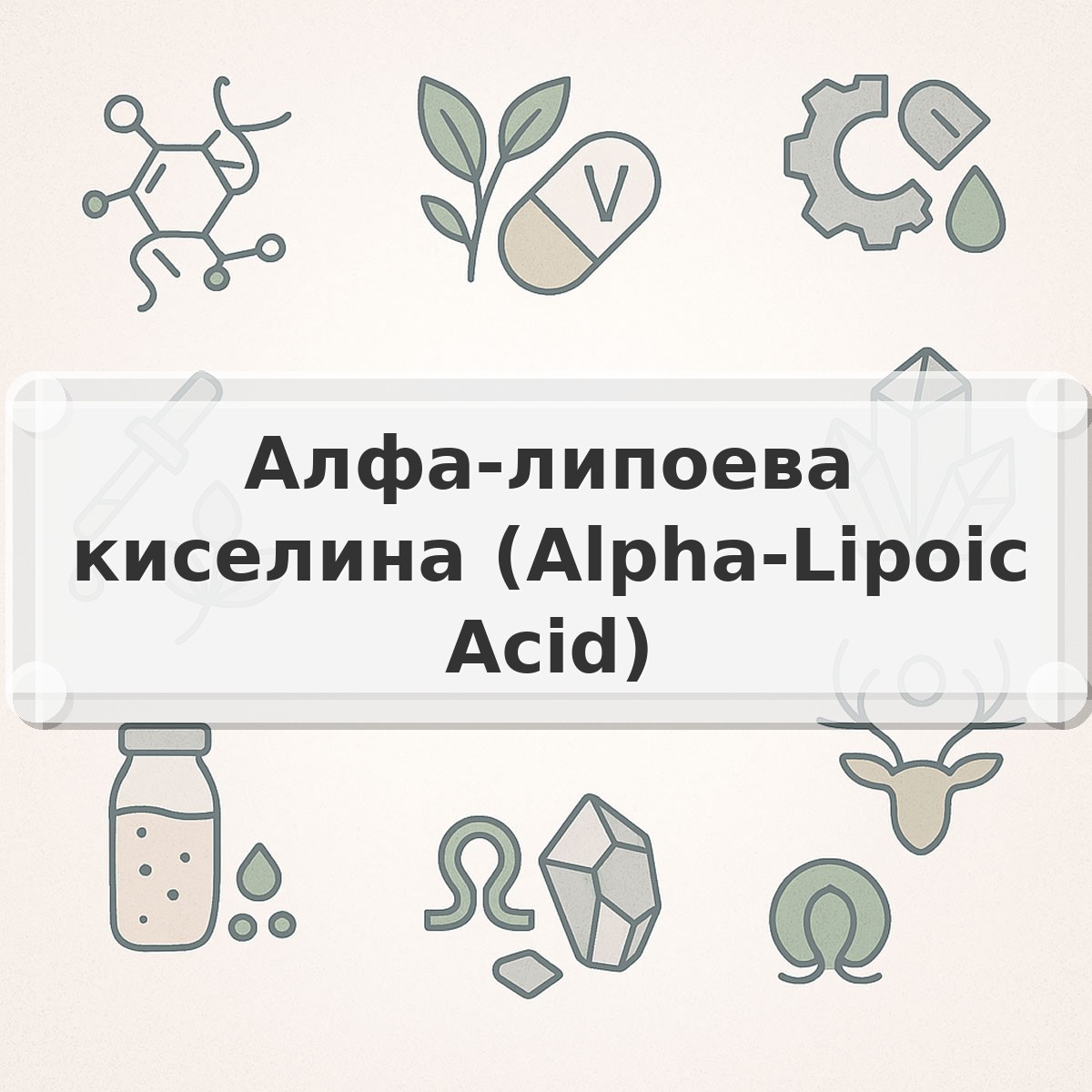 Алфа-липоева киселина (Alpha-Lipoic Acid)
