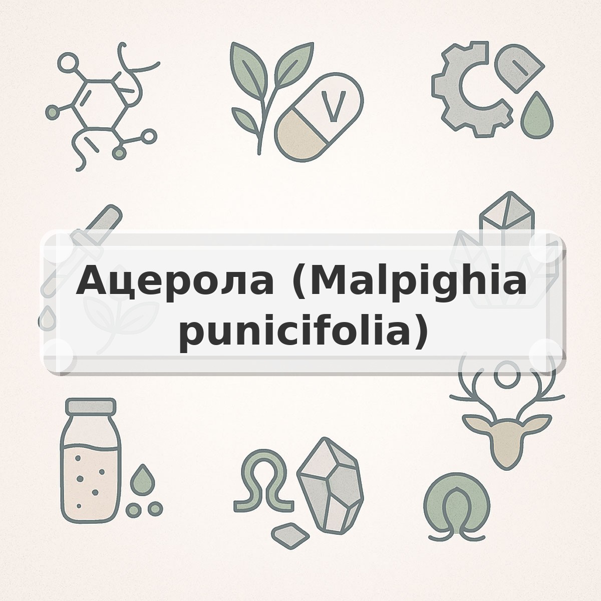 Ацерола (Malpighia punicifolia)