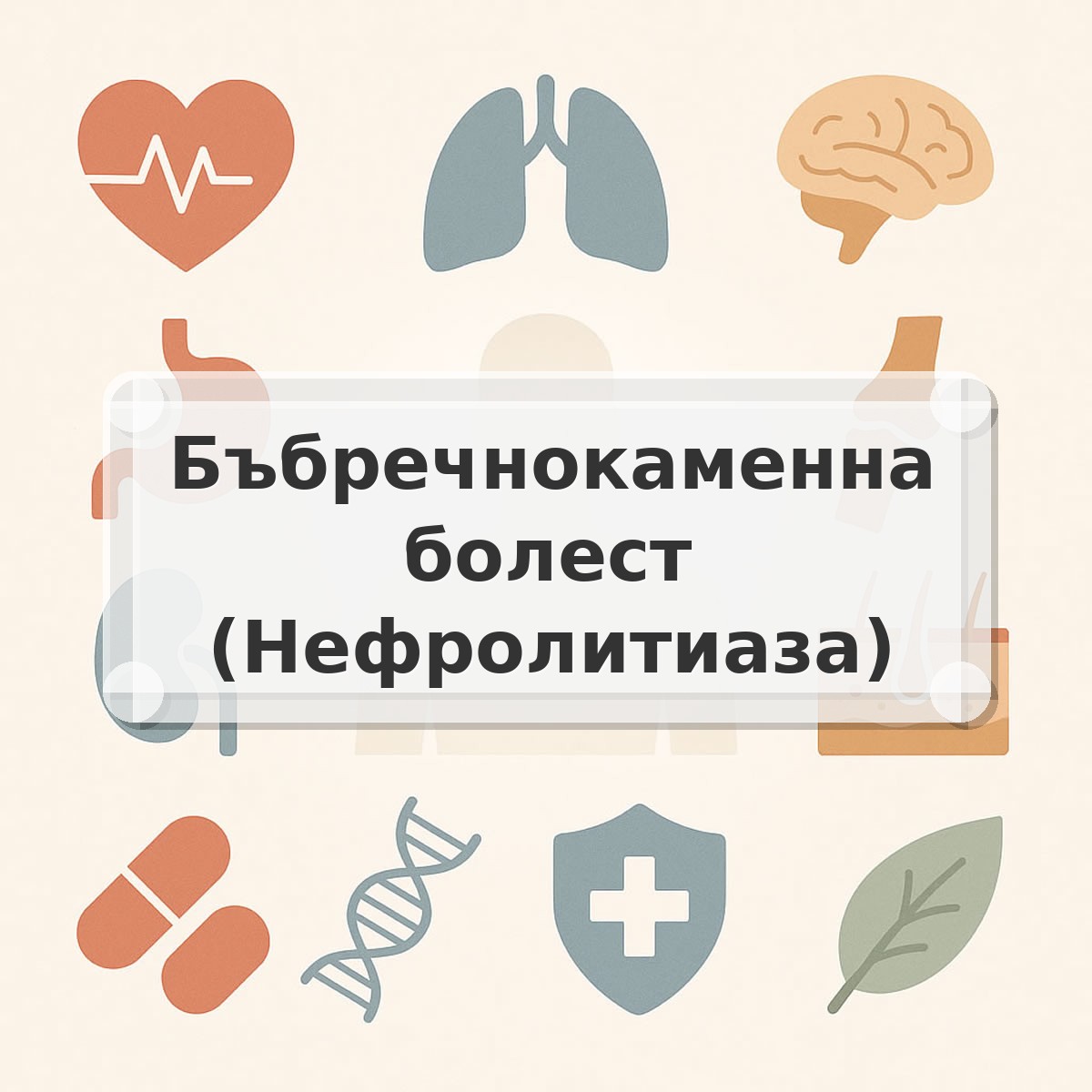 Бъбречнокаменна болест (Нефролитиаза)