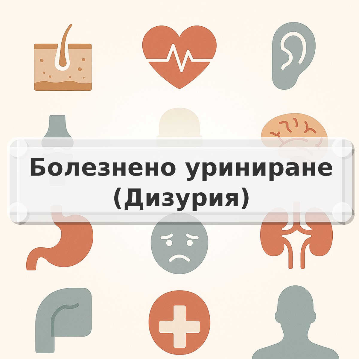 Болезнено уриниране (Дизурия)