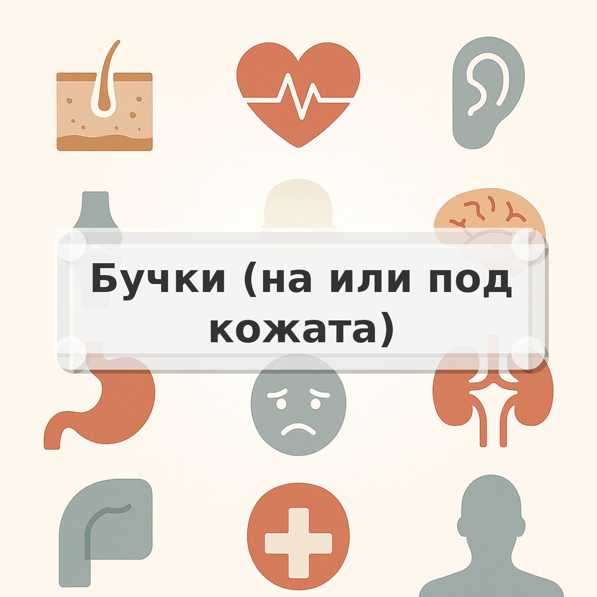 Бучки (на или под кожата)