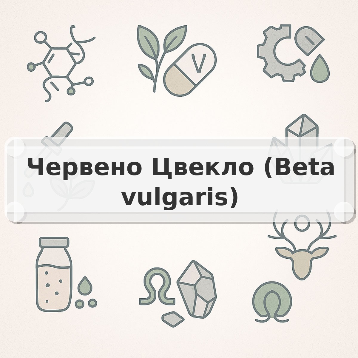 Червено Цвекло (Beta vulgaris)