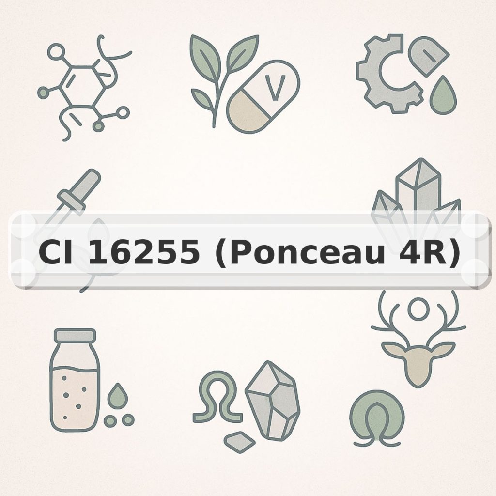 CI 16255 (Ponceau 4R) – Zdravital.bg