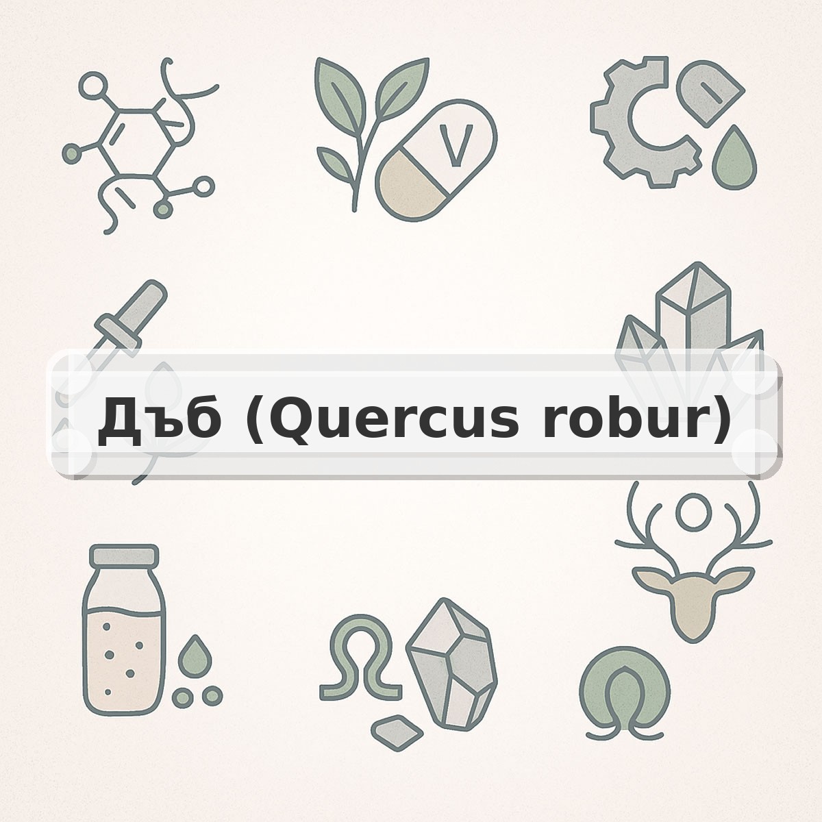 Дъб (Quercus robur)