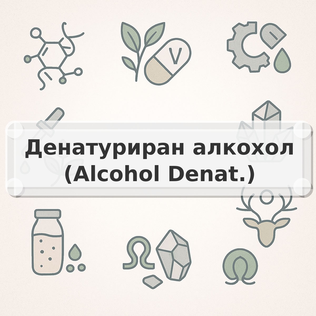 Денатуриран алкохол (Alcohol Denat.)