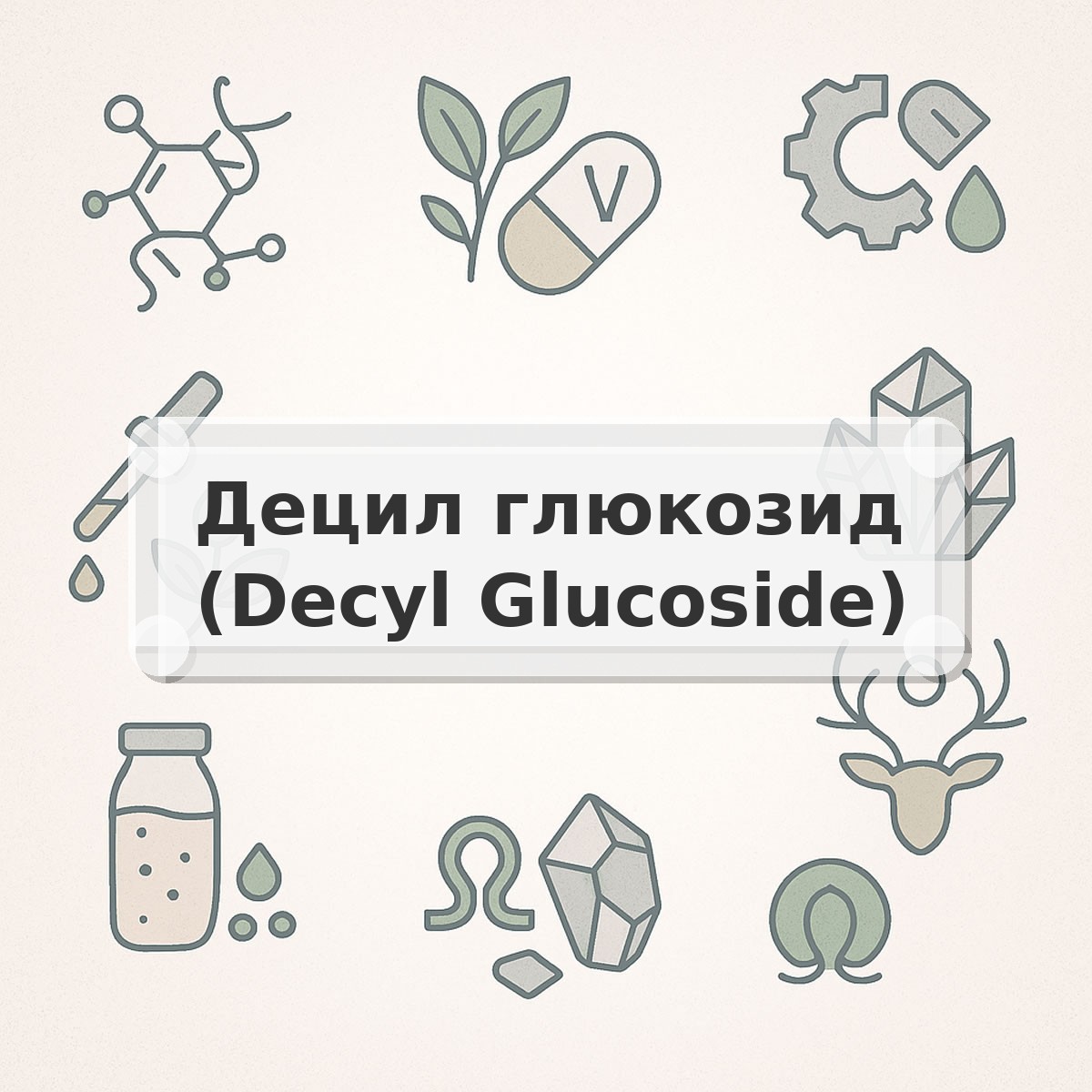 Децил глюкозид (Decyl Glucoside)