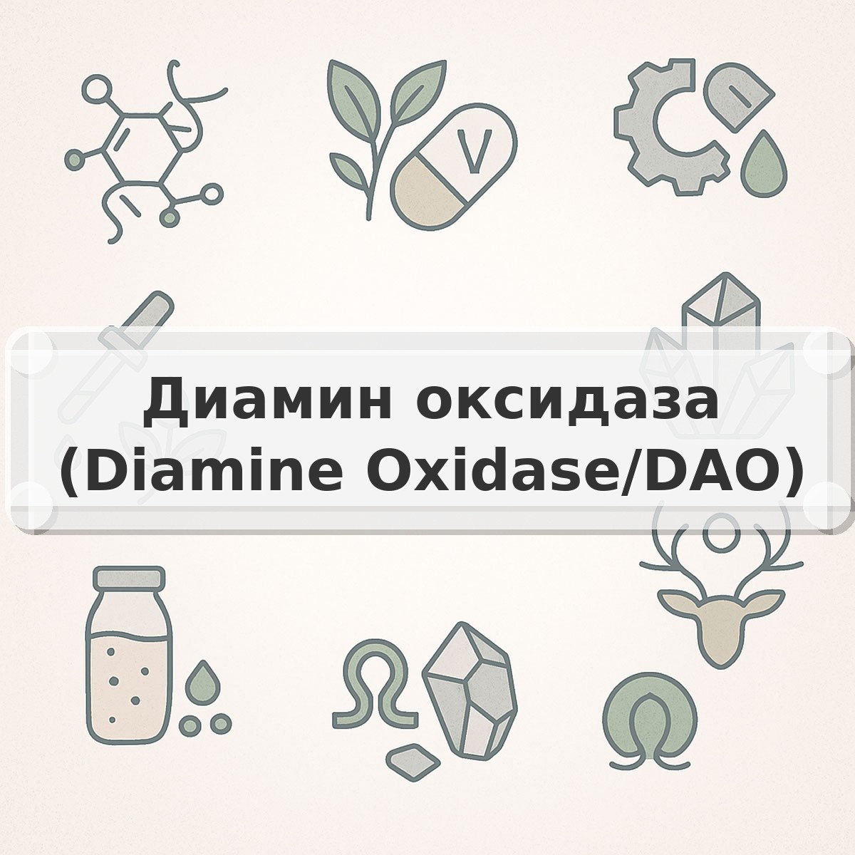 Диамин оксидаза (Diamine Oxidase/DAO)
