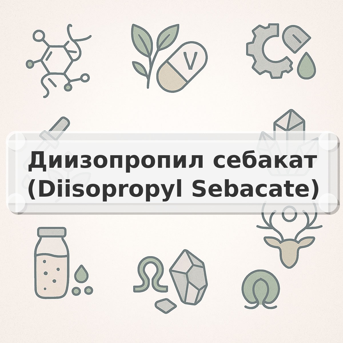 Диизопропил себакат (Diisopropyl Sebacate)