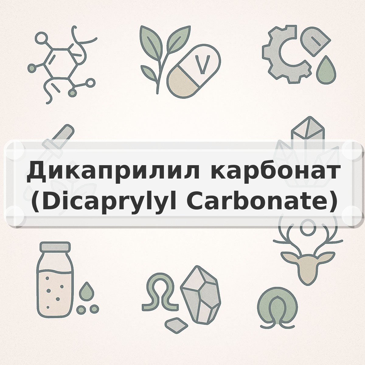 Дикаприлил карбонат (Dicaprylyl Carbonate)