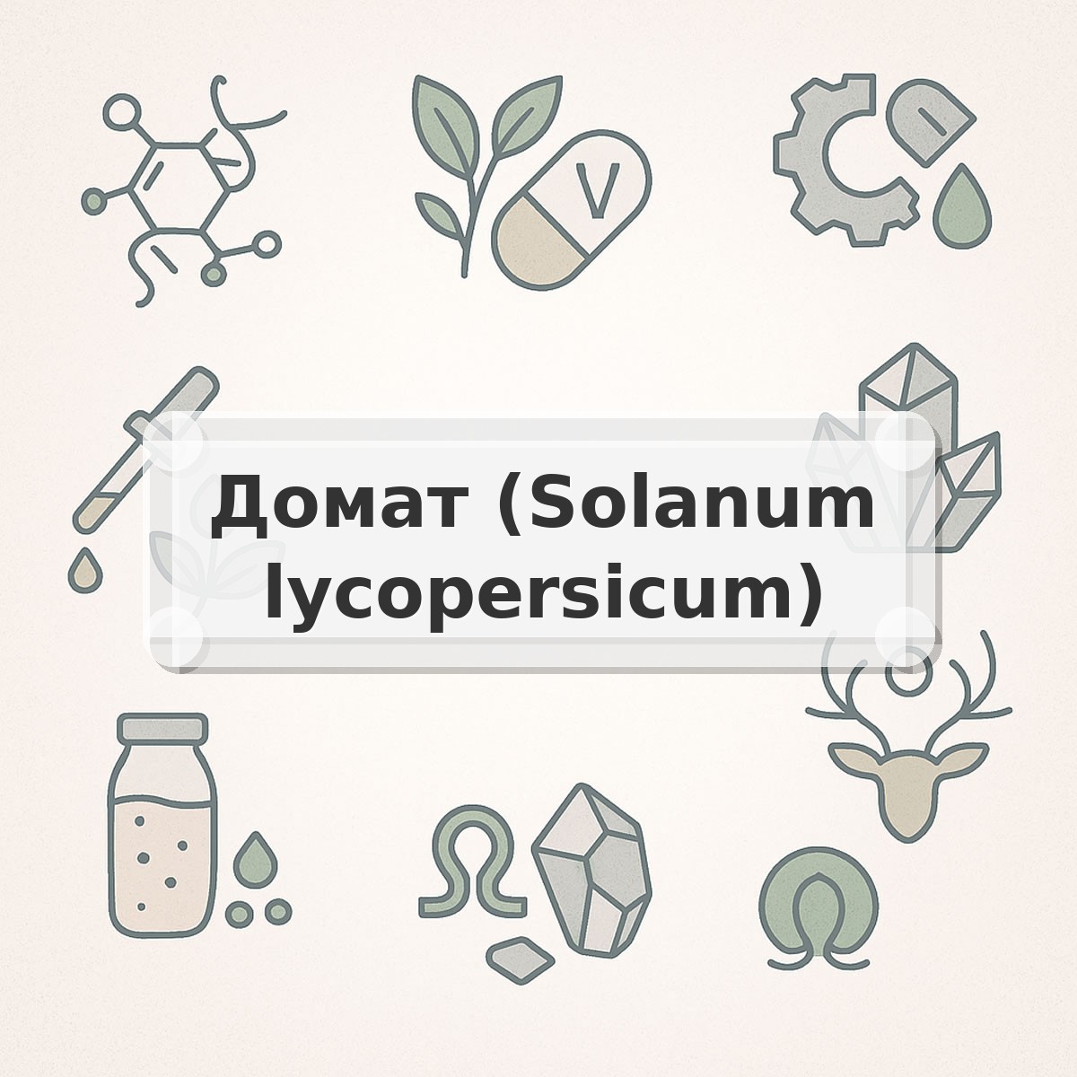 Домат (Solanum lycopersicum)