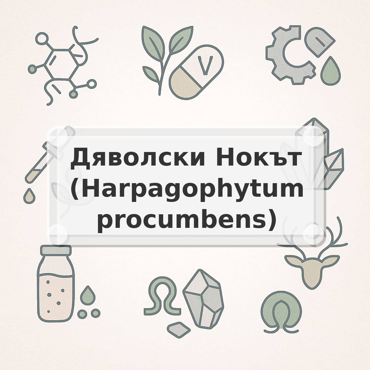 Дяволски Нокът (Harpagophytum procumbens)