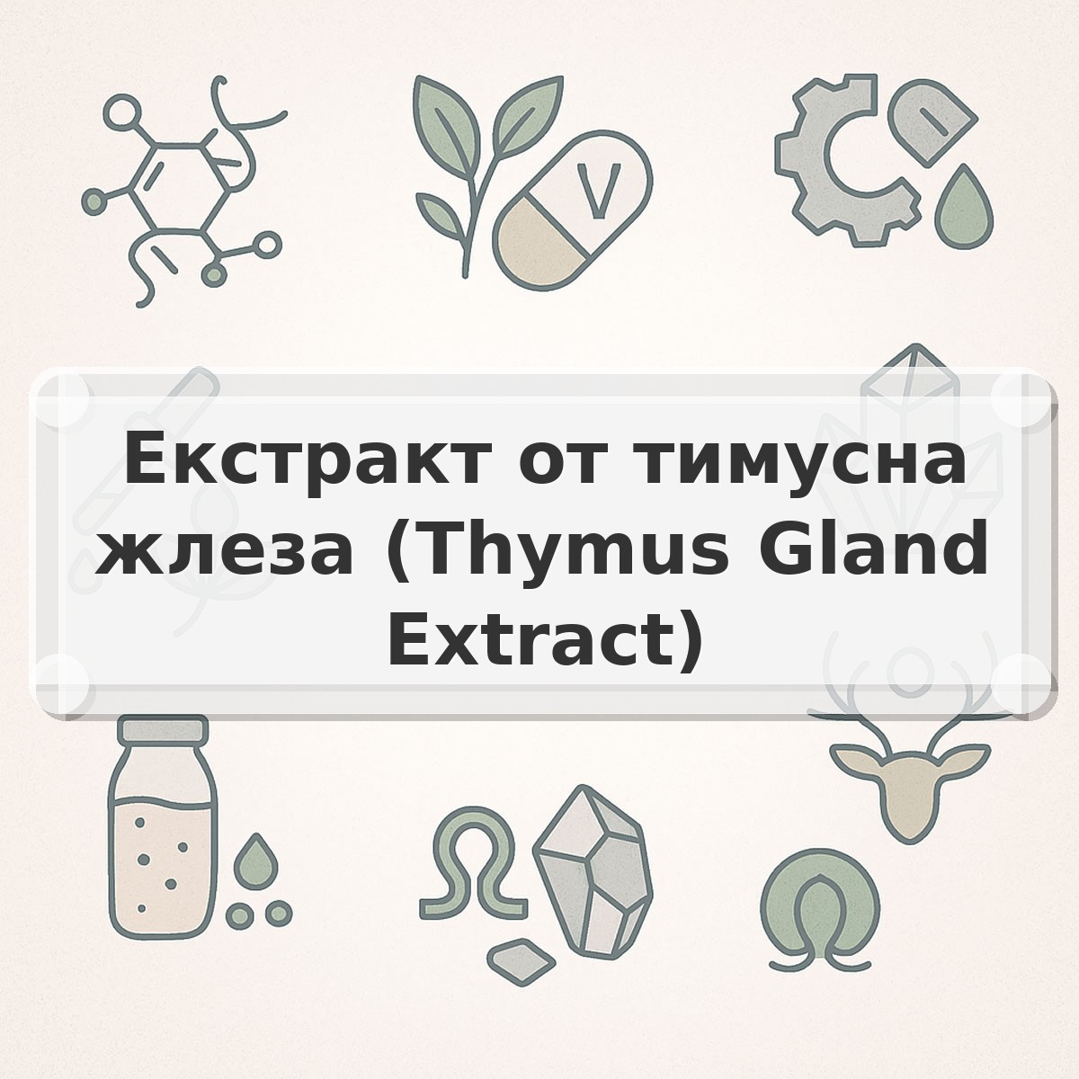 Екстракт от тимусна жлеза (Thymus Gland Extract)