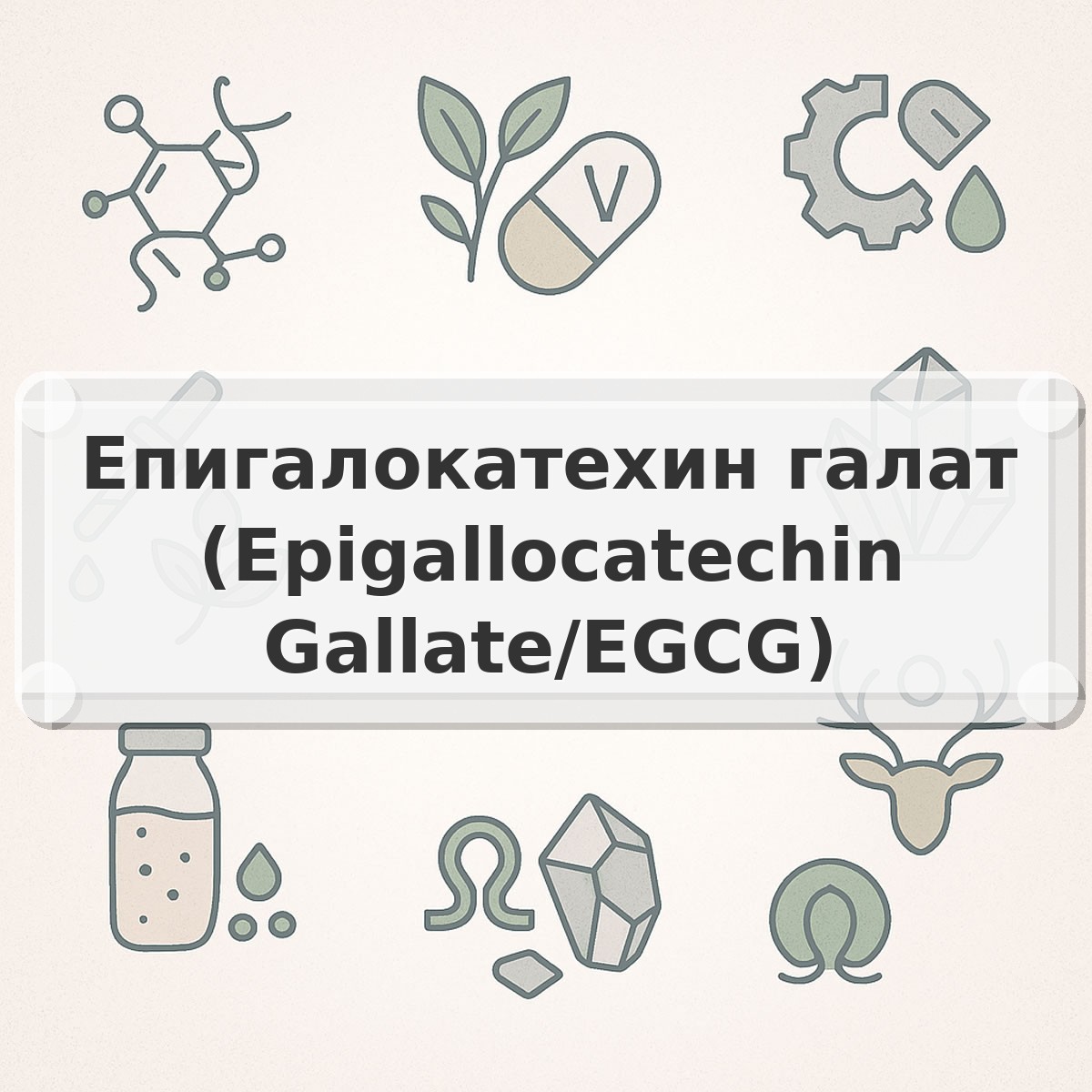 Епигалокатехин галат (Epigallocatechin Gallate/EGCG)