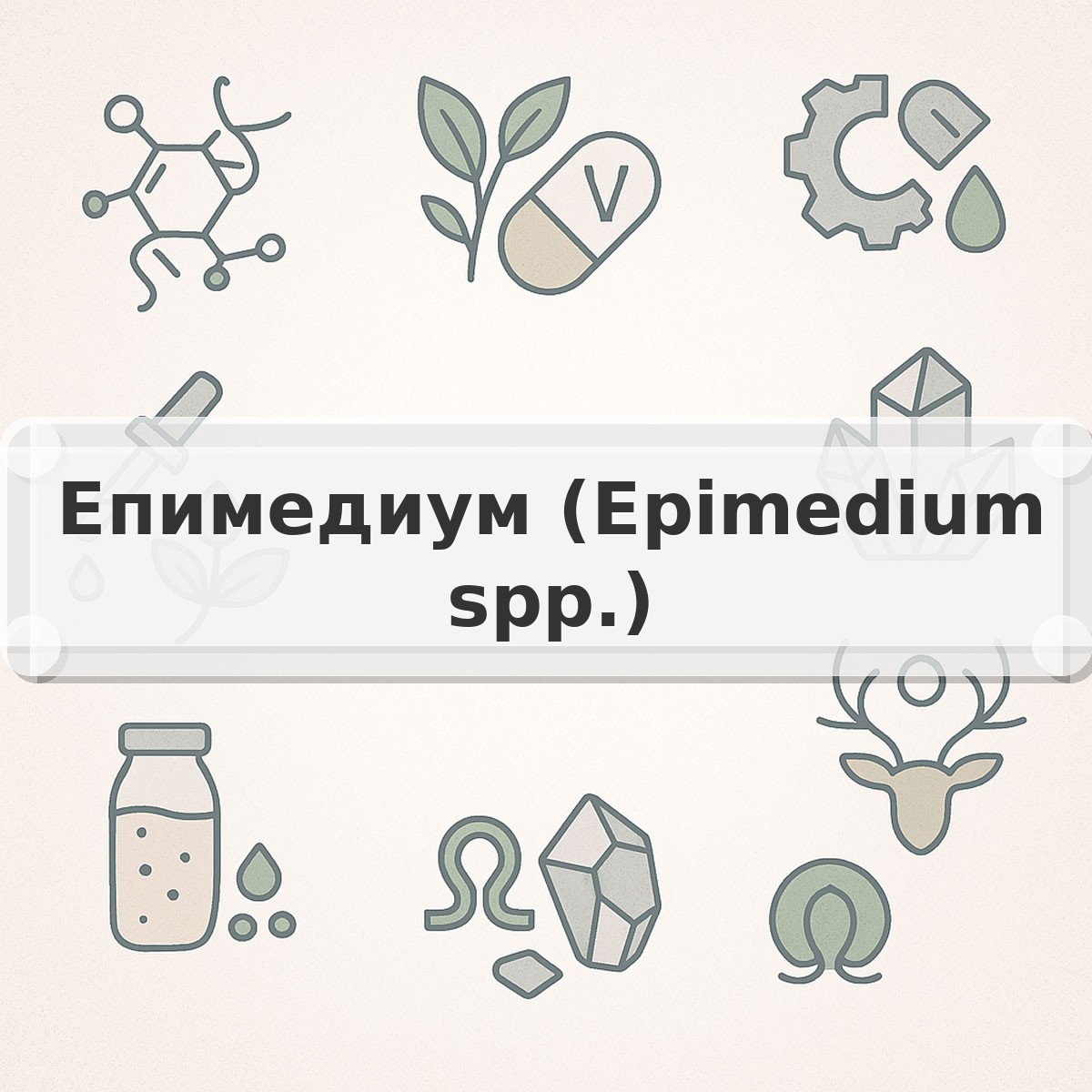 Епимедиум (Epimedium spp.)
