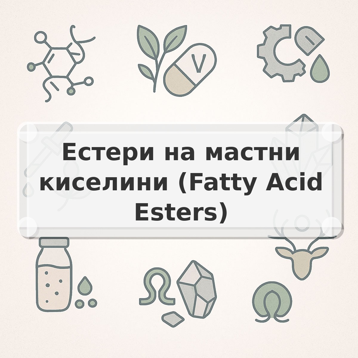 Естери на мастни киселини (Fatty Acid Esters)