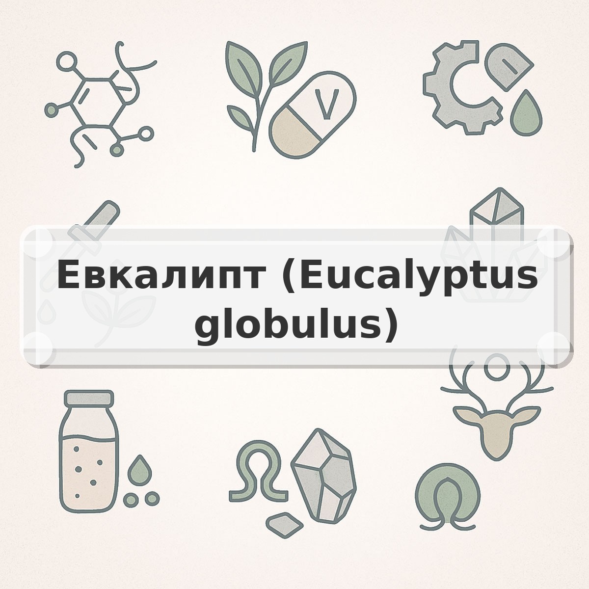 Евкалипт (Eucalyptus globulus)