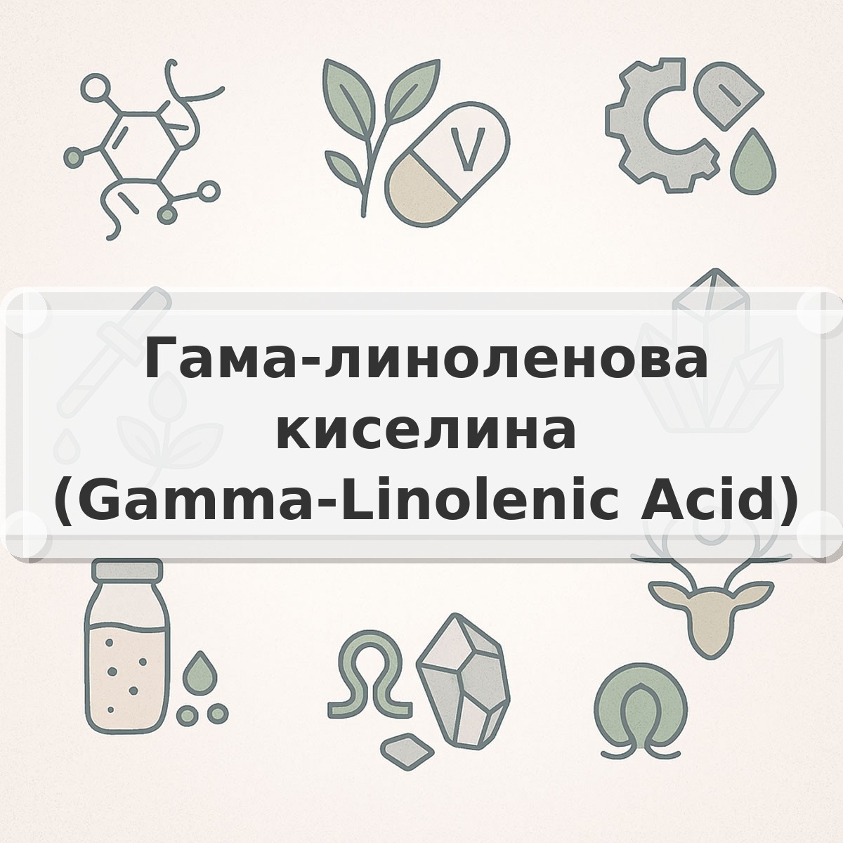 Гама-линоленова киселина (Gamma-Linolenic Acid)