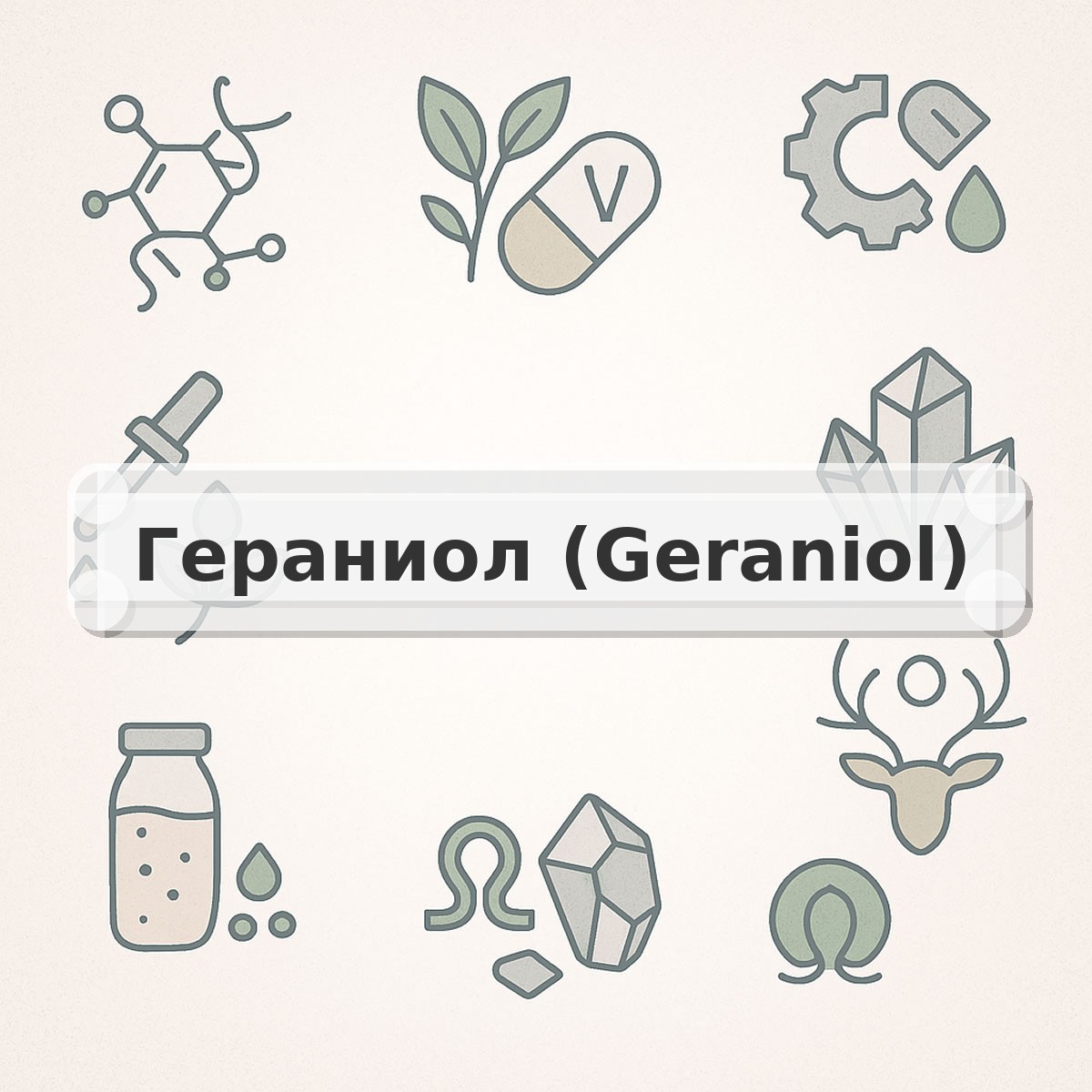Гераниол (Geraniol)