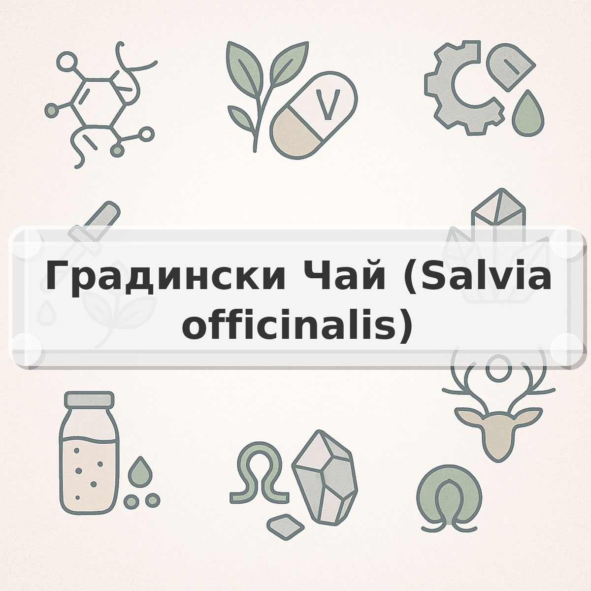 Градински Чай (Salvia officinalis)