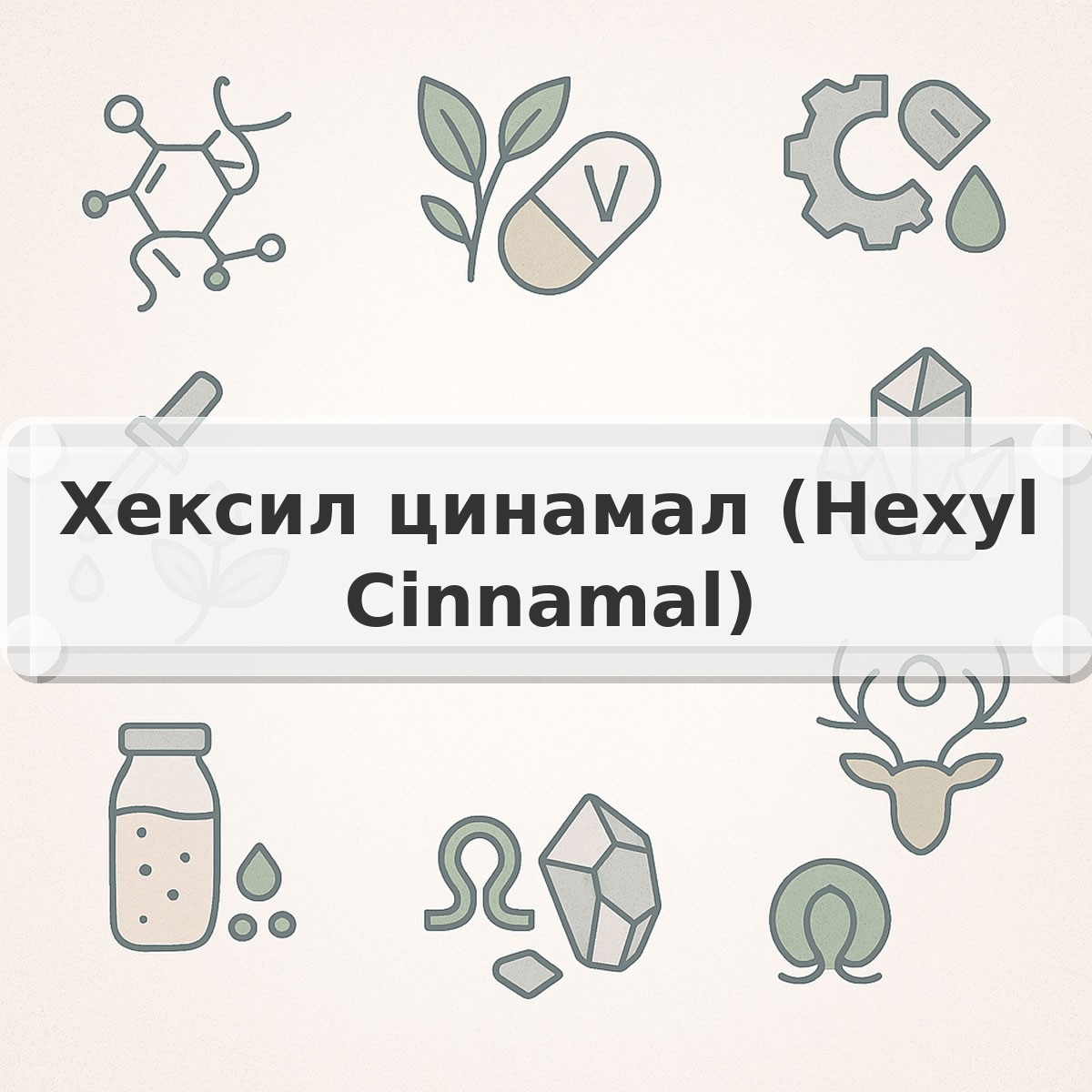Хексил цинамал (Hexyl Cinnamal)