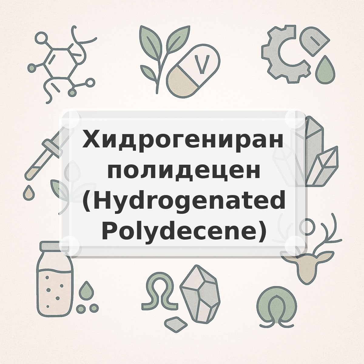 Хидрогениран полидецен (Hydrogenated Polydecene)