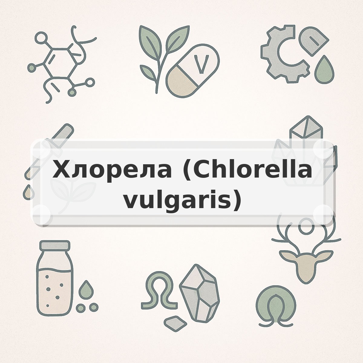 Хлорела (Chlorella vulgaris)