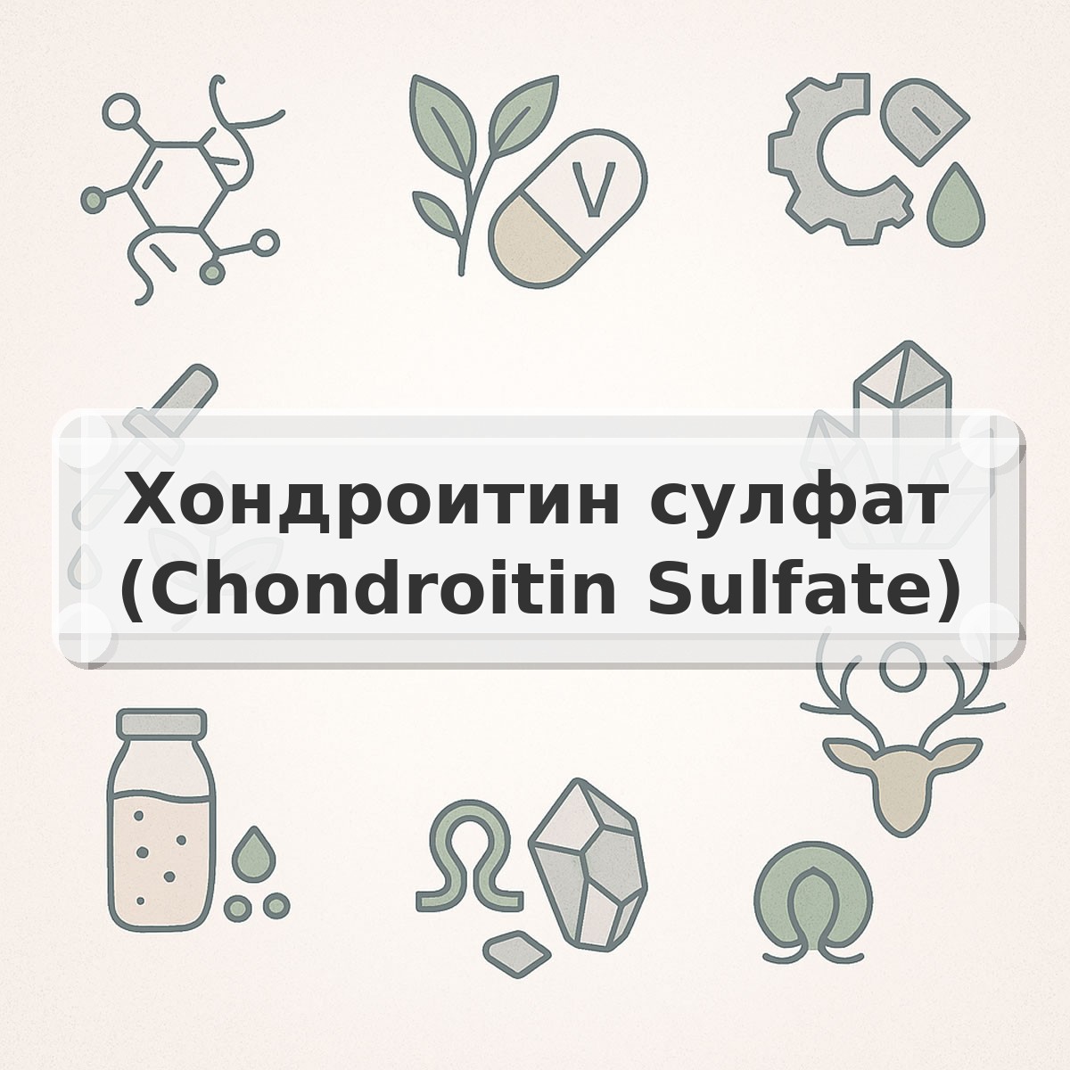 Хондроитин сулфат (Chondroitin Sulfate)