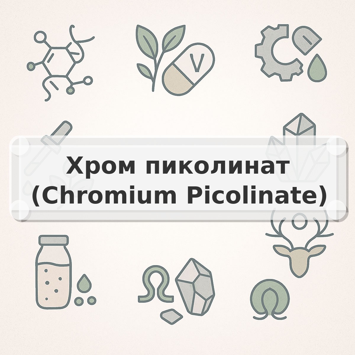 Хром пиколинат (Chromium Picolinate)