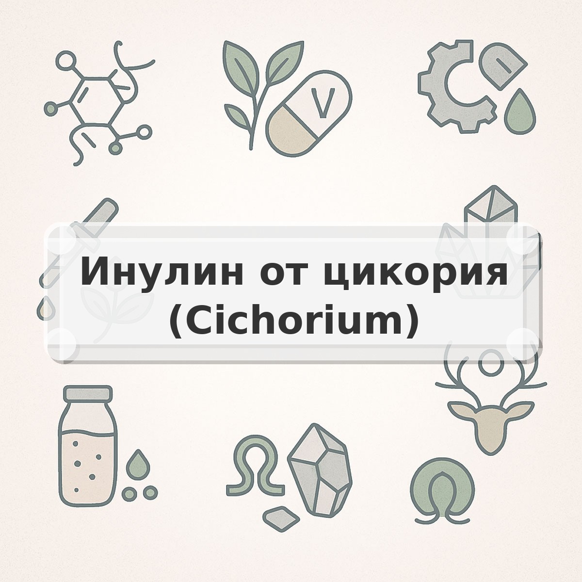 Инулин от цикория (Cichorium)