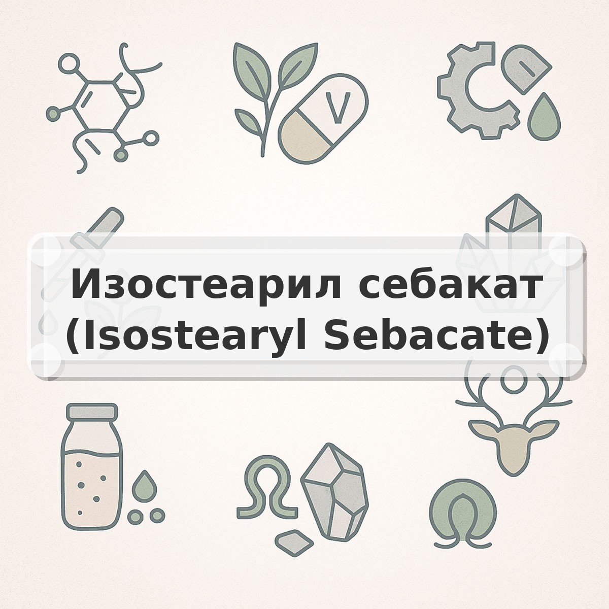 Изостеарил себакат (Isostearyl Sebacate)