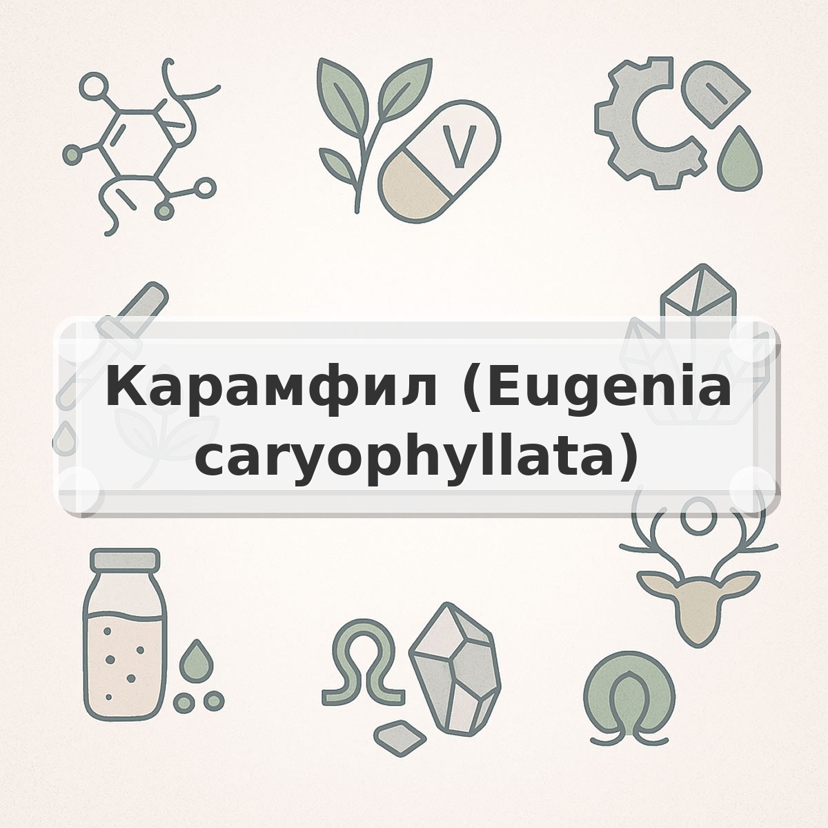 Карамфил (Eugenia caryophyllata)