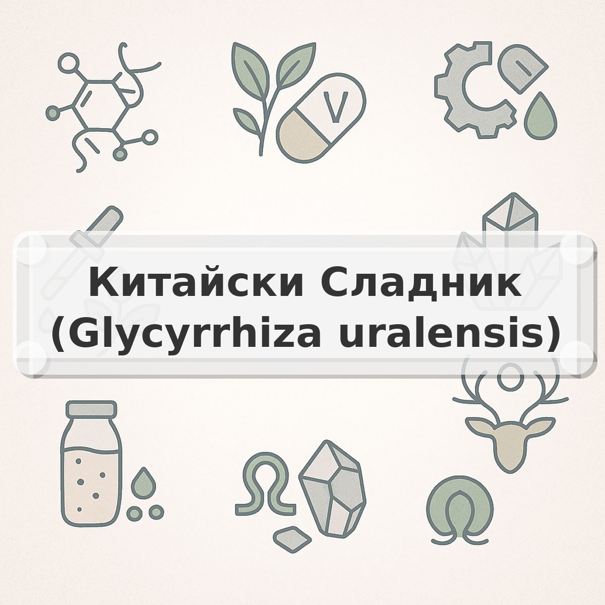 Китайски Сладник (Glycyrrhiza uralensis)