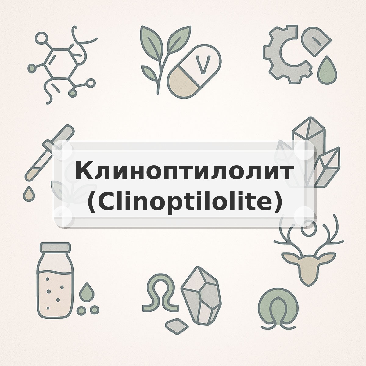 Клиноптилолит (Clinoptilolite)