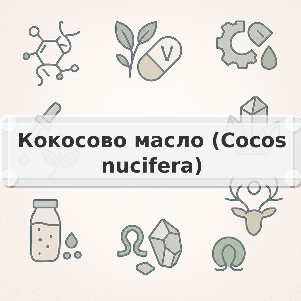 Кокосово масло (Cocos nucifera)