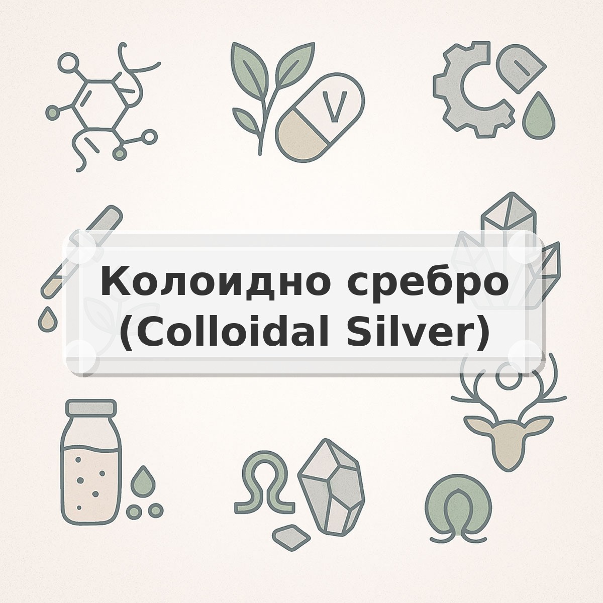 Колоидно сребро (Colloidal Silver)