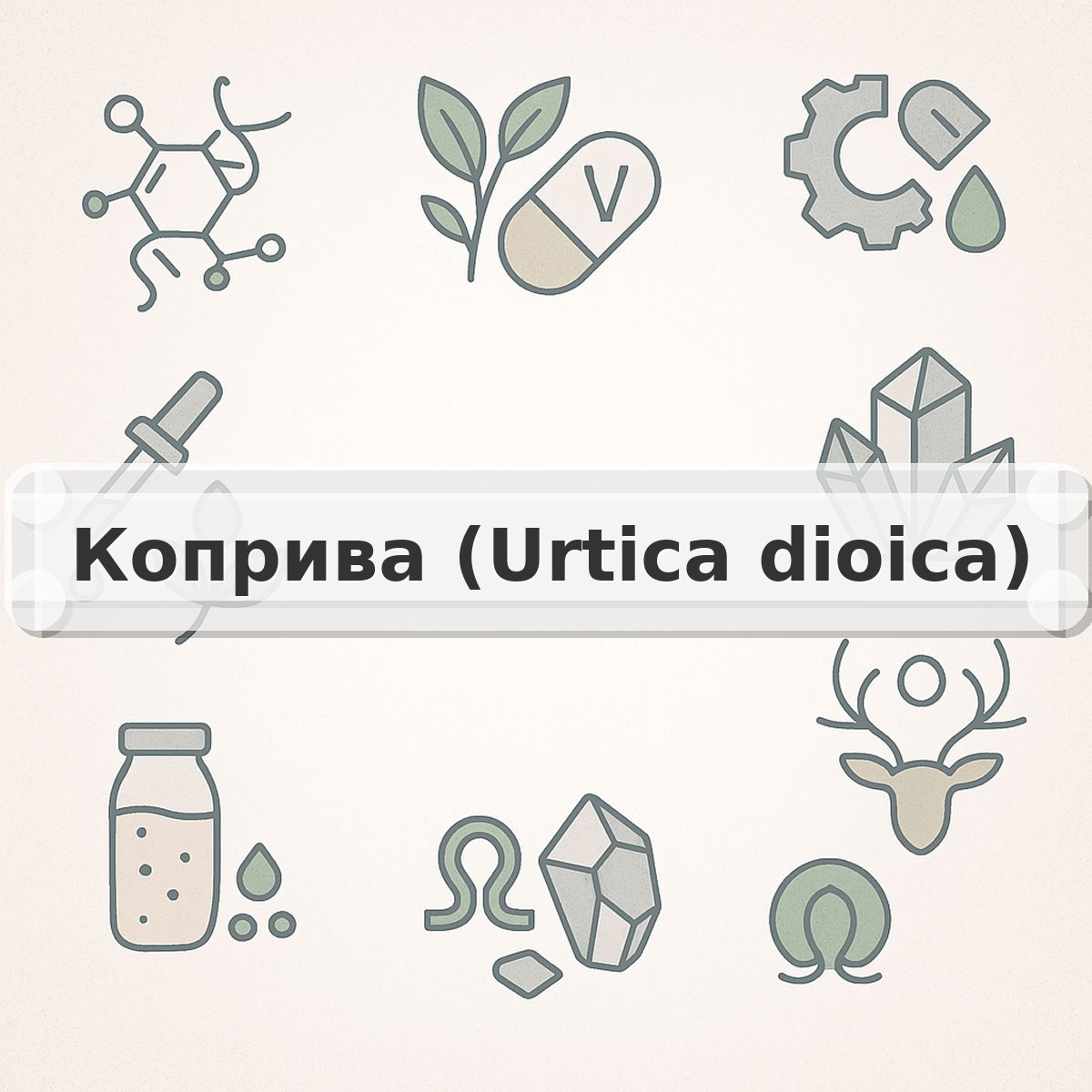 Коприва (Urtica dioica)