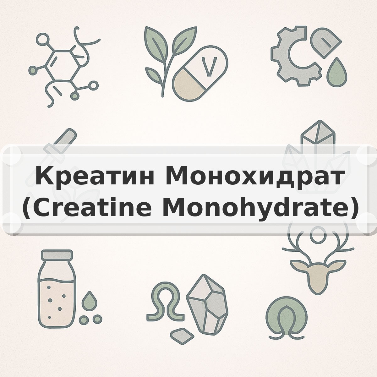 Креатин Монохидрат (Creatine Monohydrate)