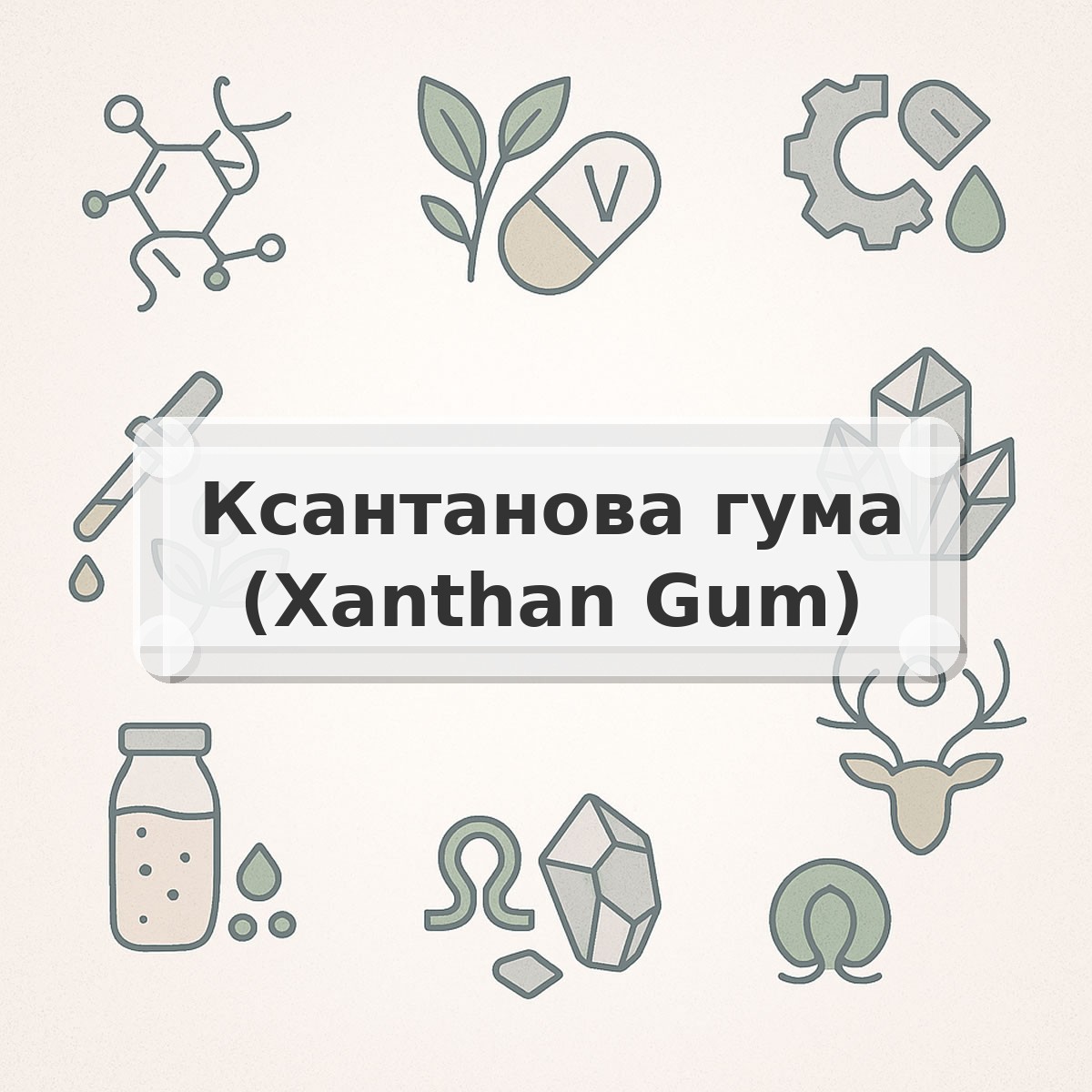 Ксантанова гума (Xanthan Gum)