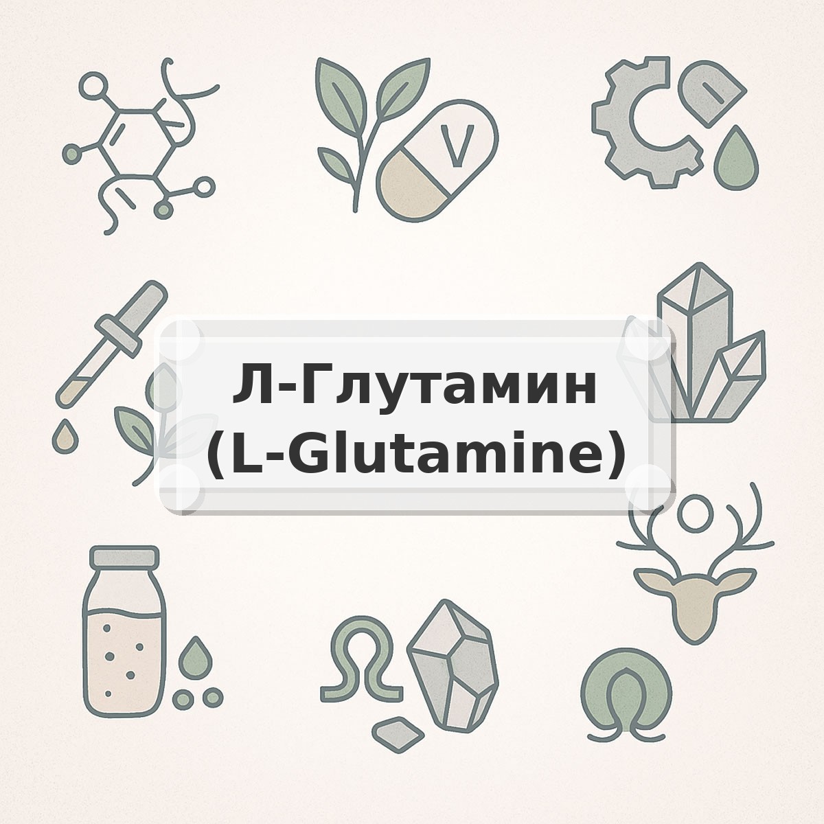 Л-Глутамин (L-Glutamine)