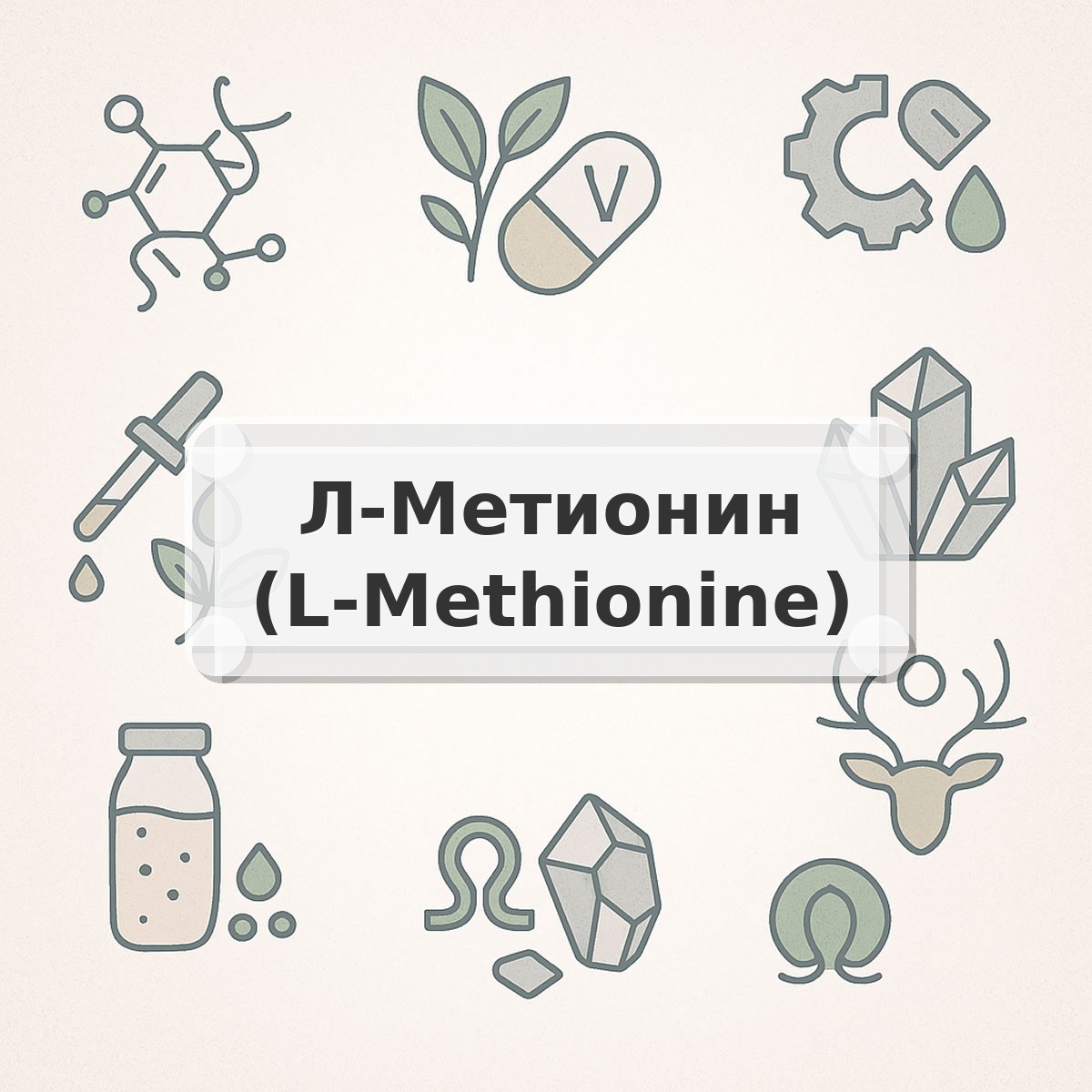 Л-Метионин (L-Methionine)