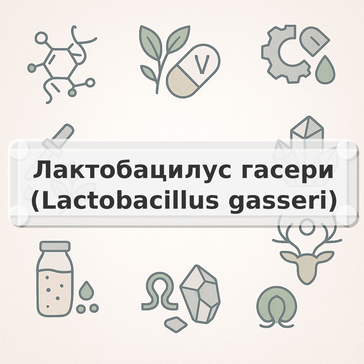 Лактобацилус гасери (Lactobacillus gasseri)