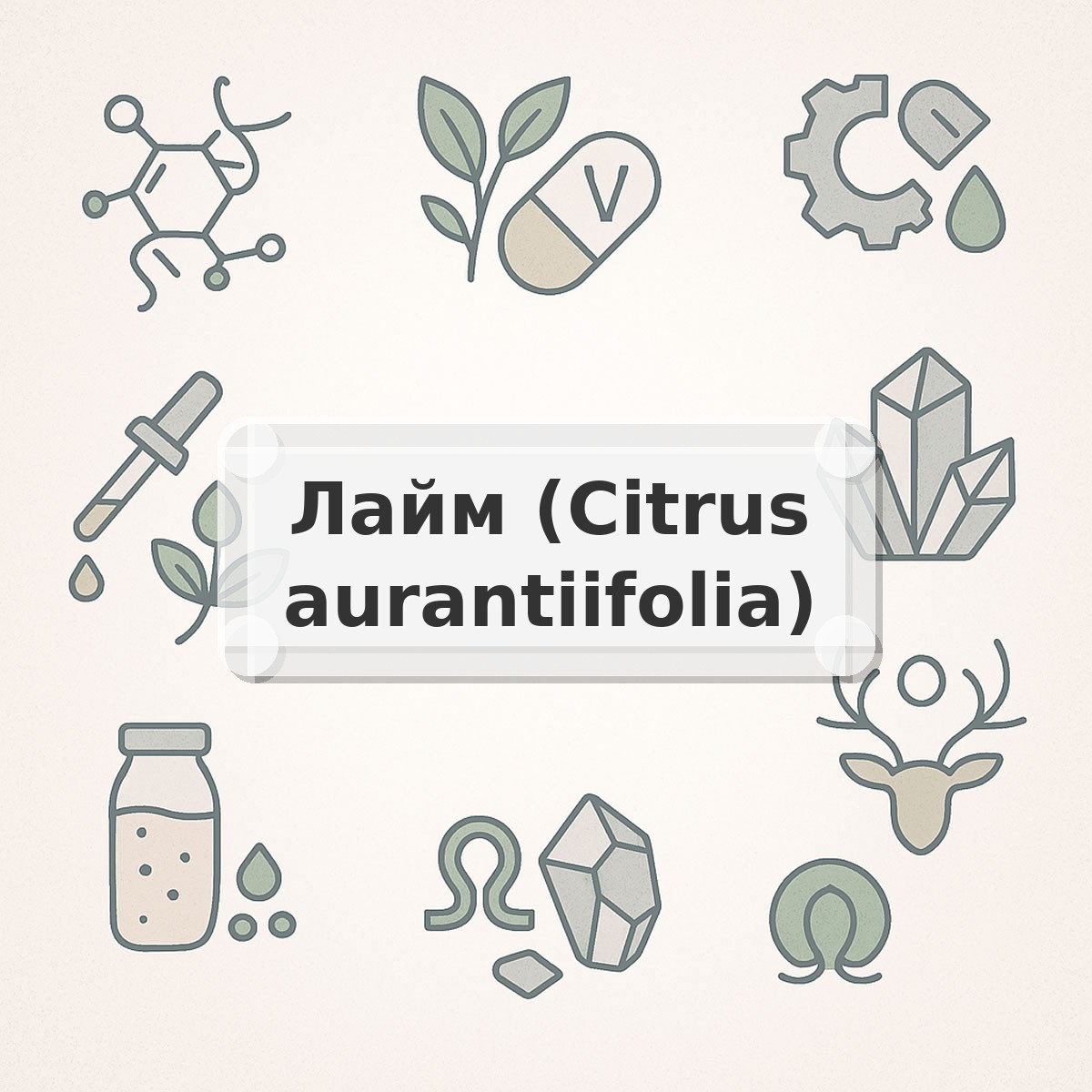 Лайм (Citrus aurantiifolia)