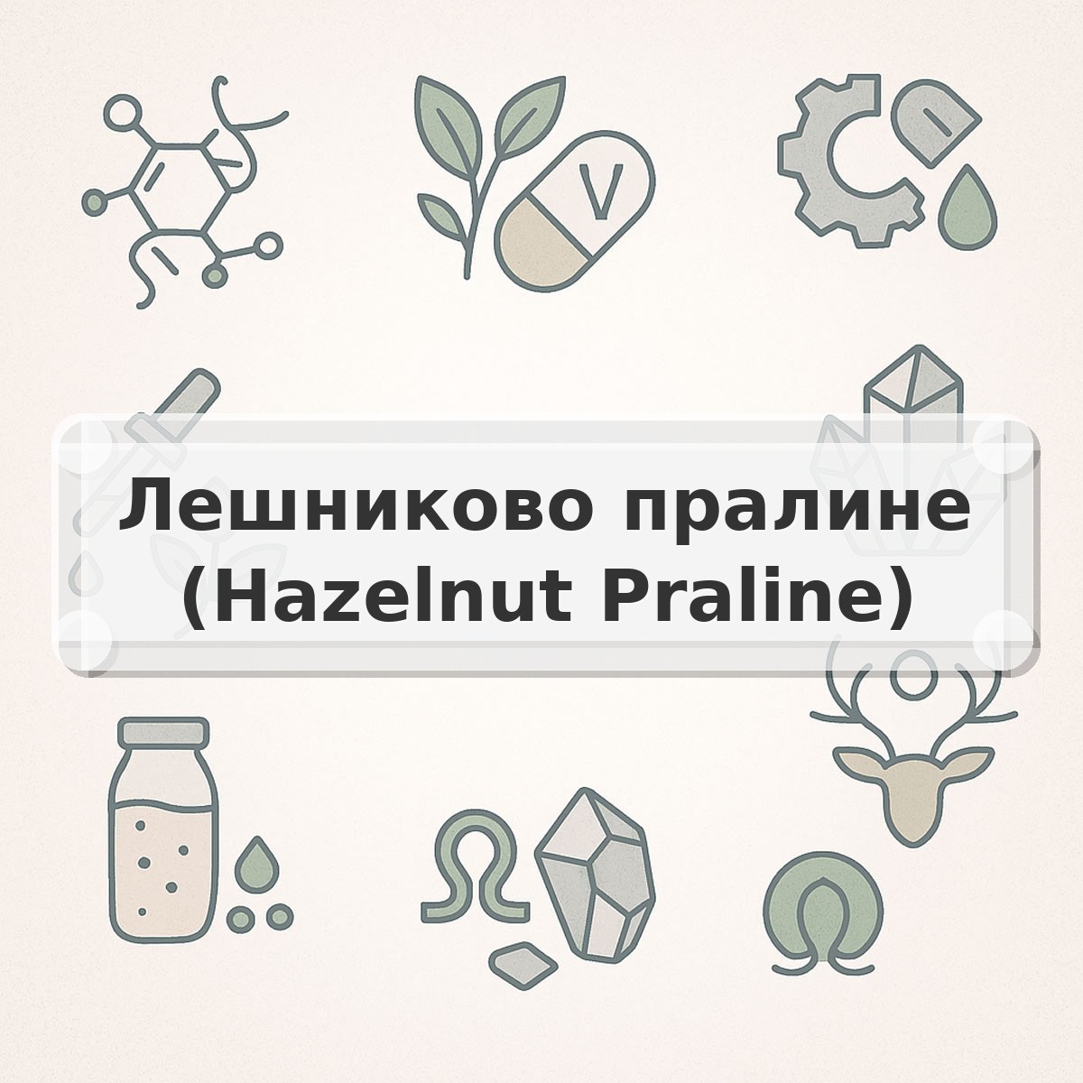 Лешниково пралине (Hazelnut Praline)